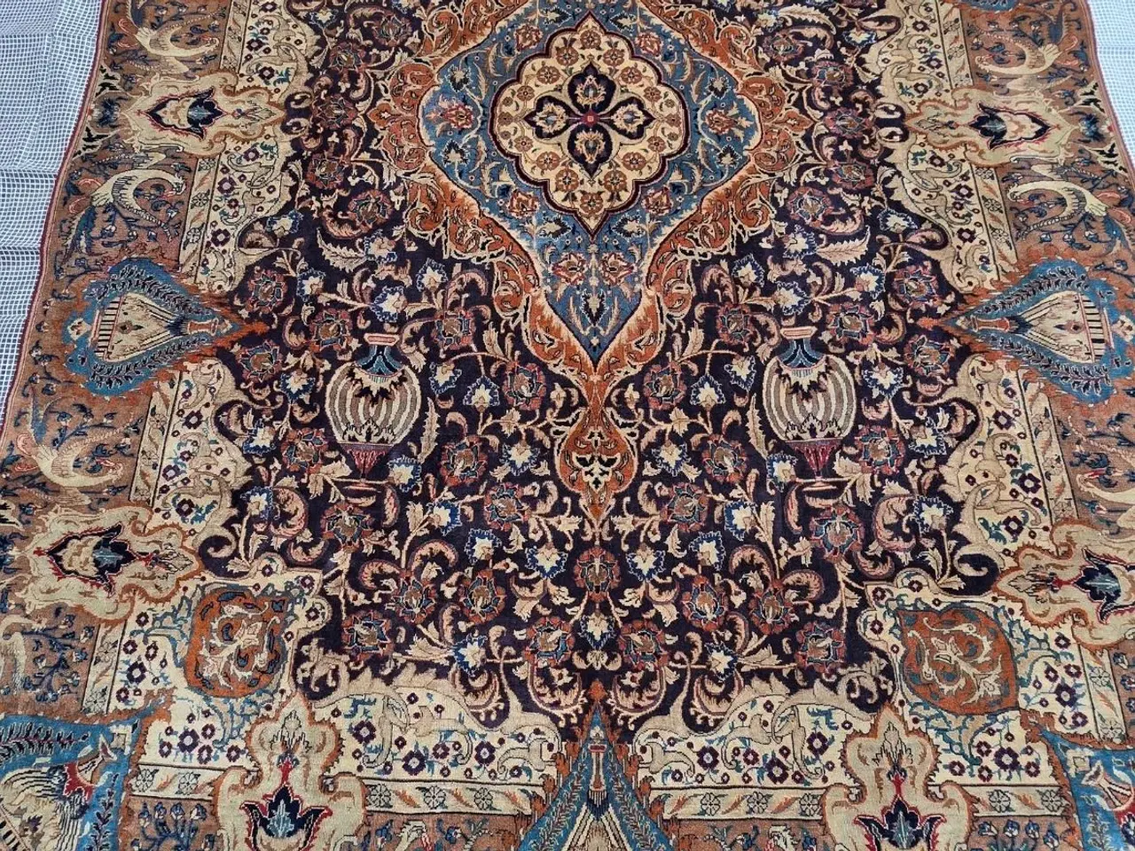 Billede 4 - Ægte persisk vintage kashmir tæppe