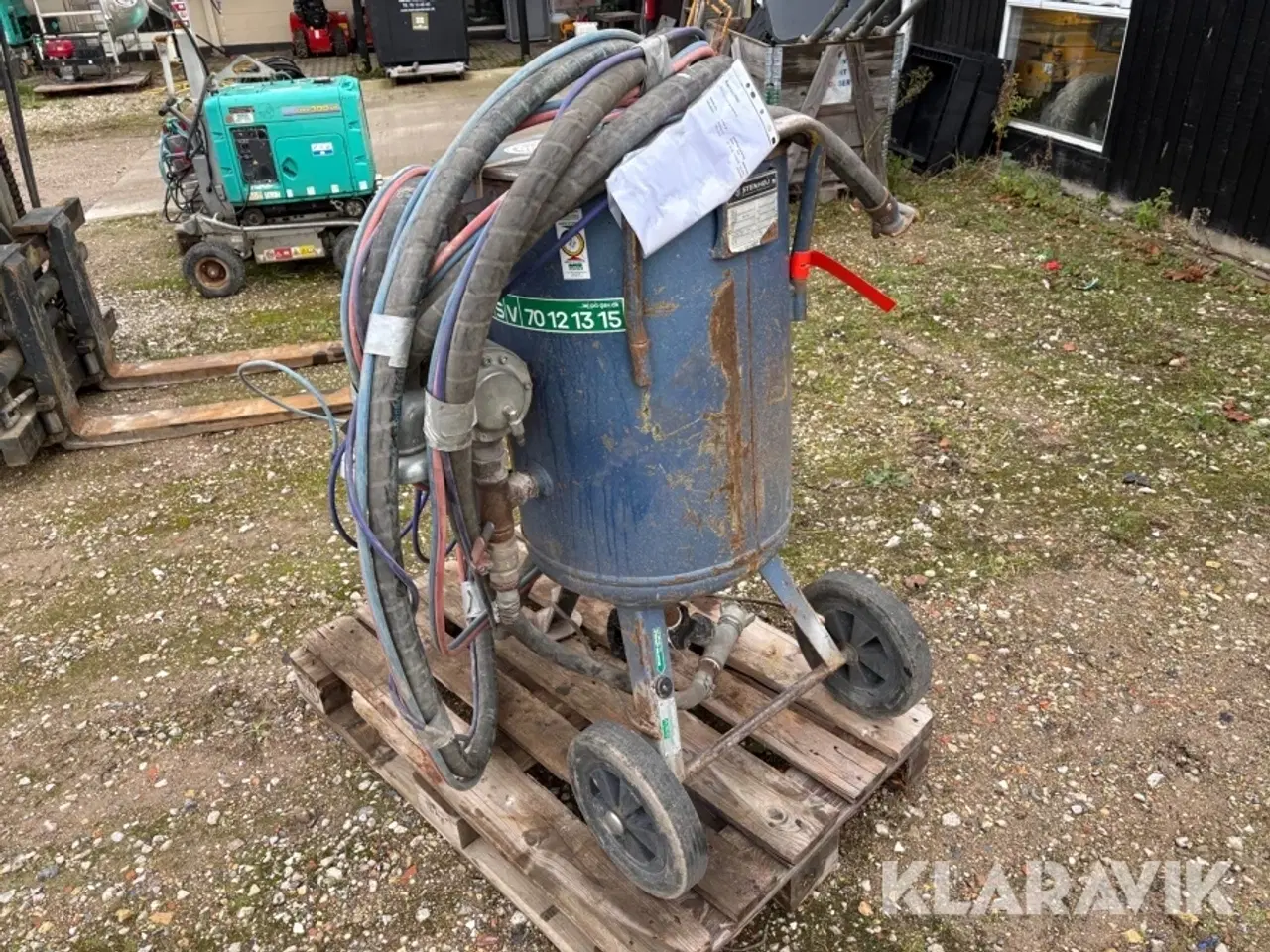 Billede 4 - Sandblæsningsudstyr German Blast 100l 2 styk