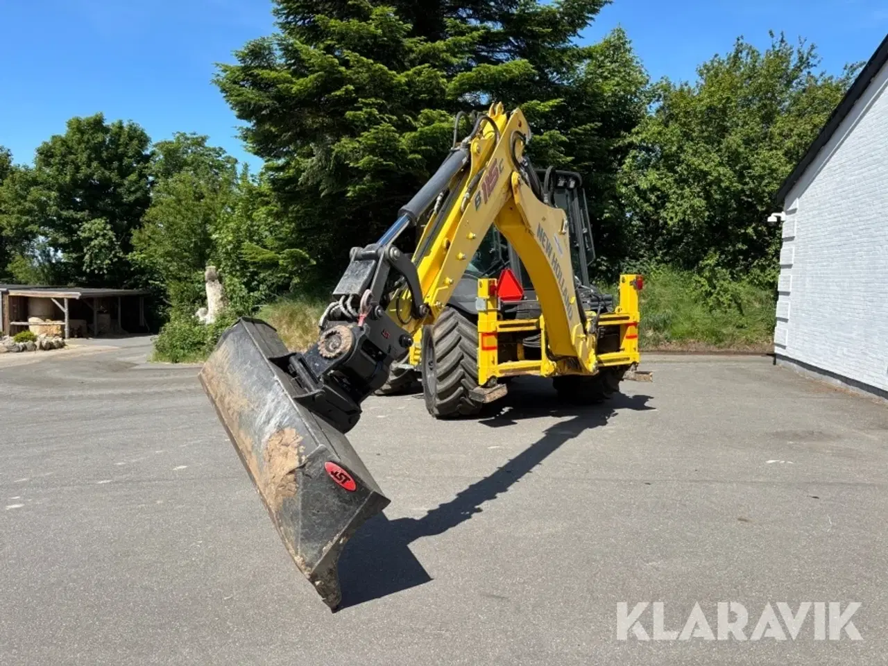 Billede 4 - Rendegraver New Holland B115C 1023.6 timer (Nyserviceret)