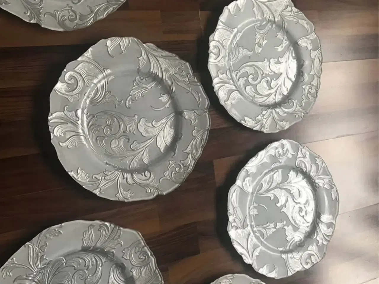Billede 1 - Tallerkener unik 6 stk