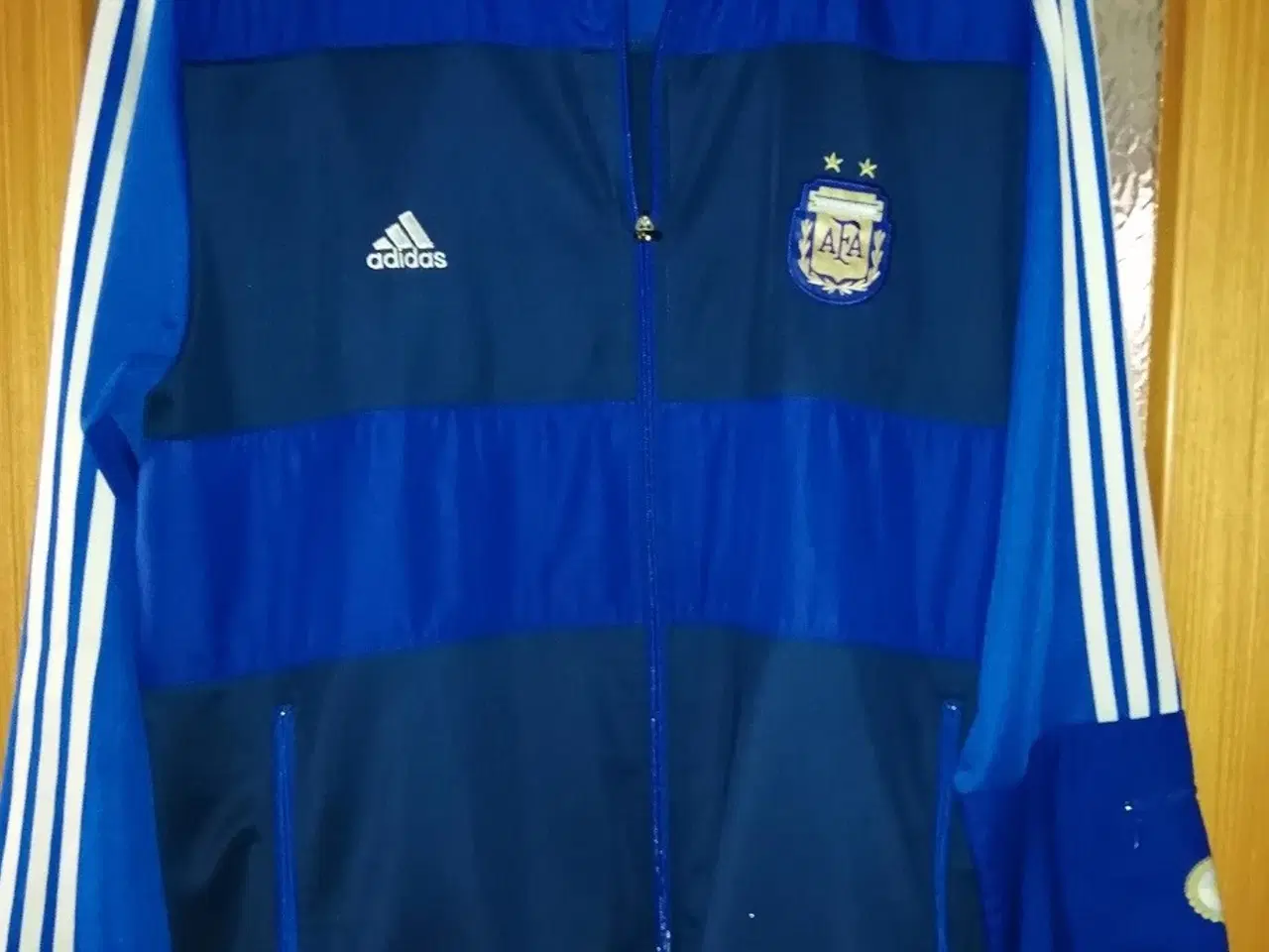 Billede 2 - FODBOLD, ARGENTINA VM 2010 TRACK TOP, SOM NY,2XL