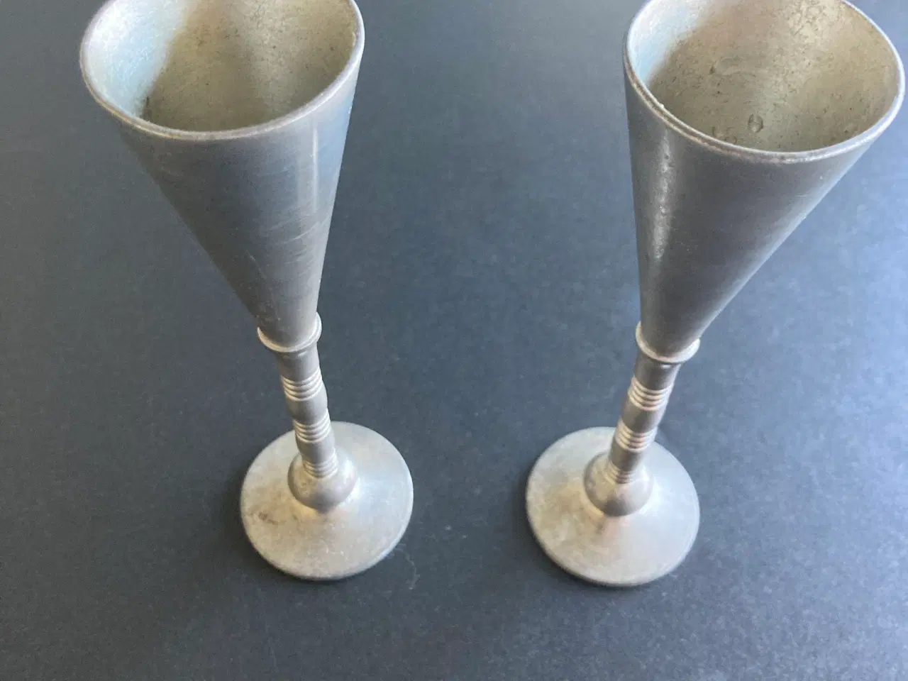 Billede 1 - Tin snapseglas