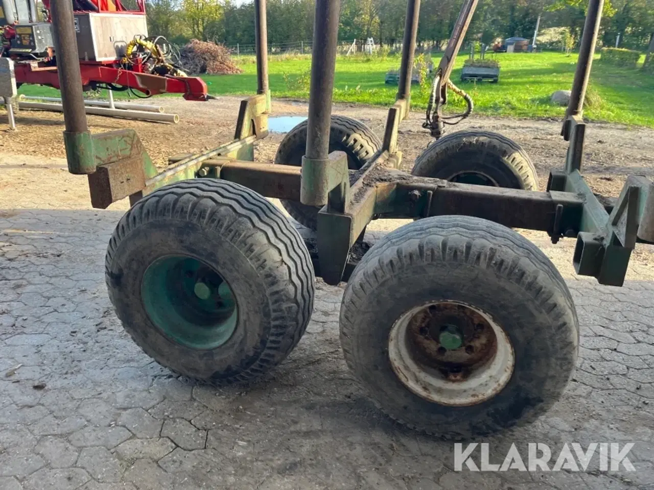 Billede 4 - Skovvogn med kran Farma 9-51D
