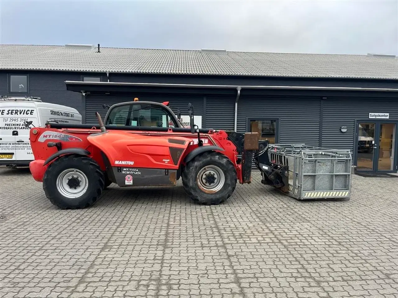 Billede 1 - Manitou MT 1840 A.   Med Kurv