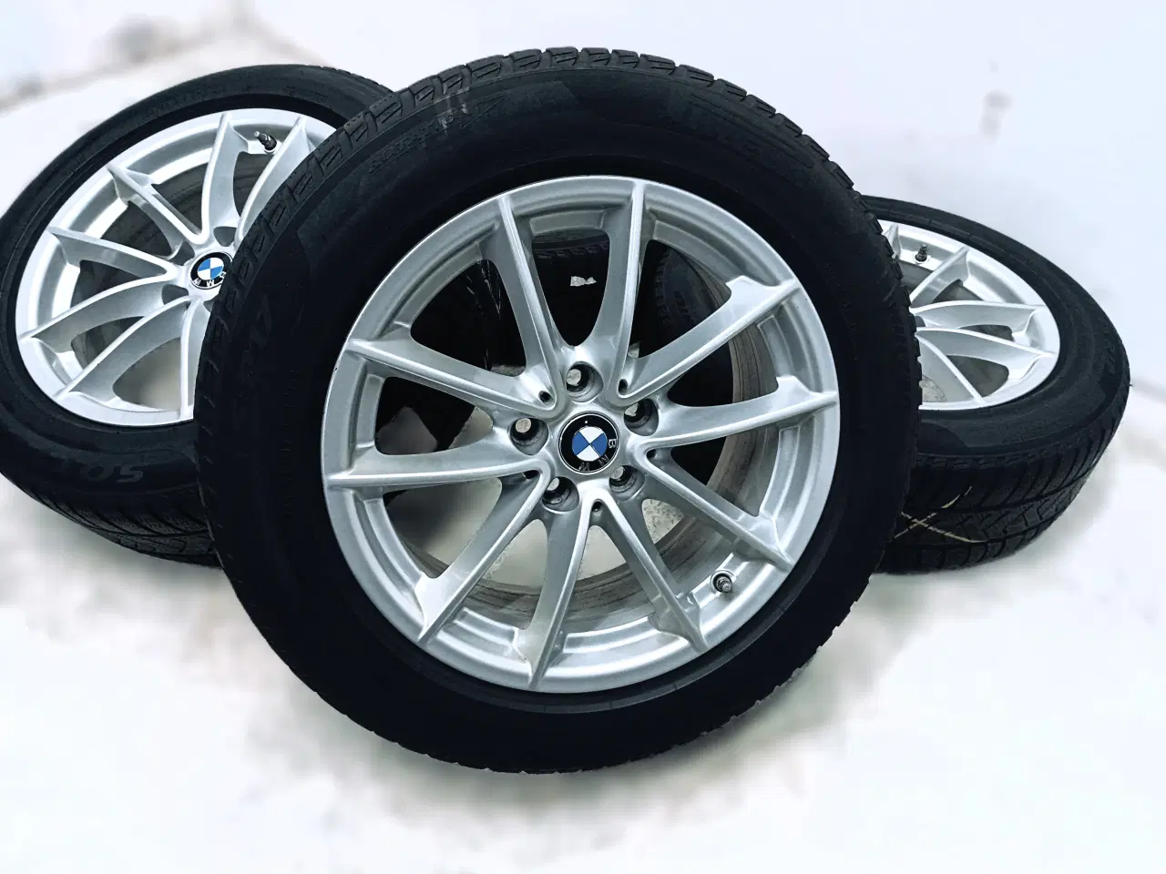 Billede 6 - 5x112 17" ET27 nav 66,6ø BMW vintersæt inkl.TPMS