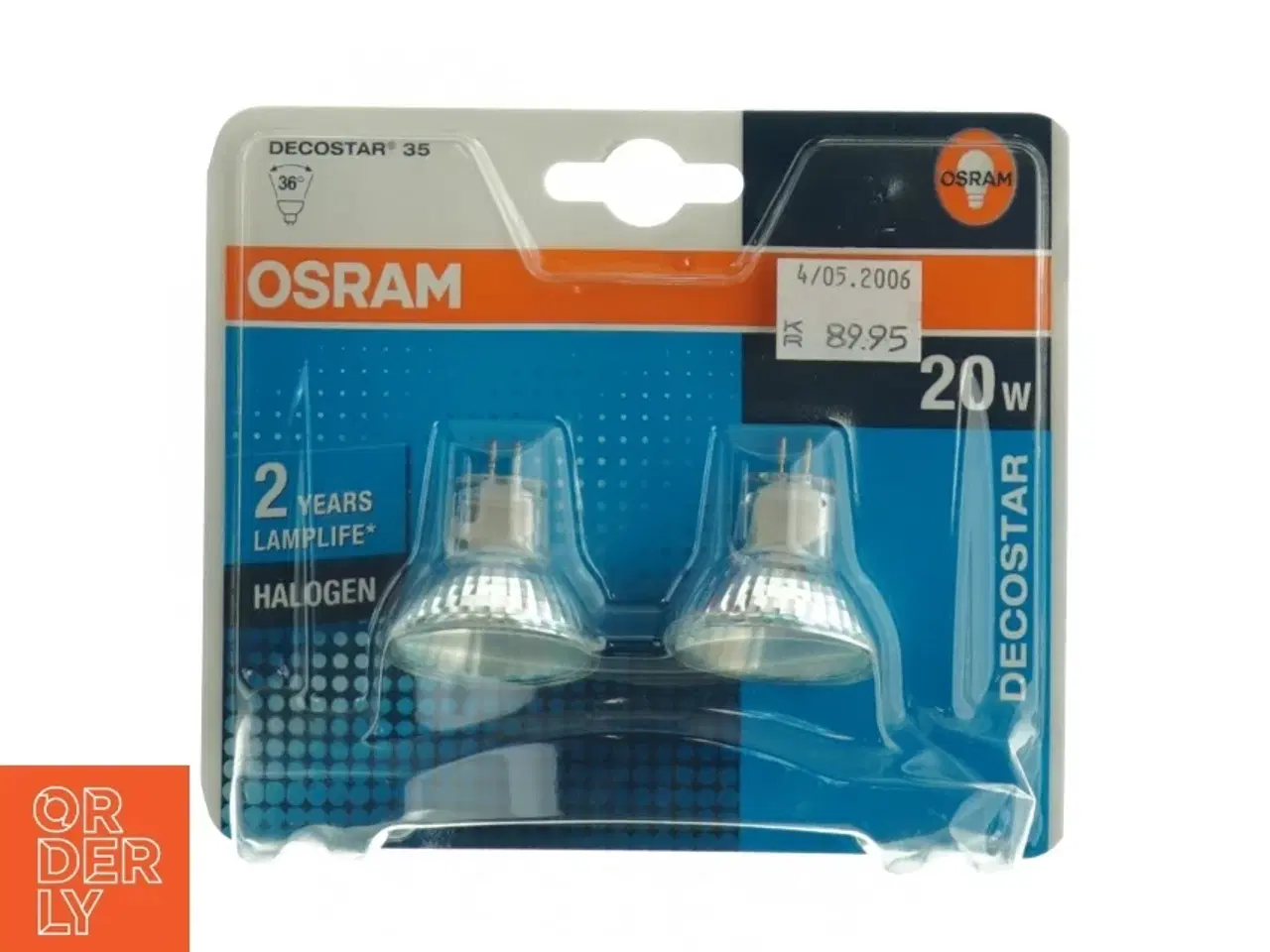 Billede 2 - Osram Decostar 35 Halogenpærer