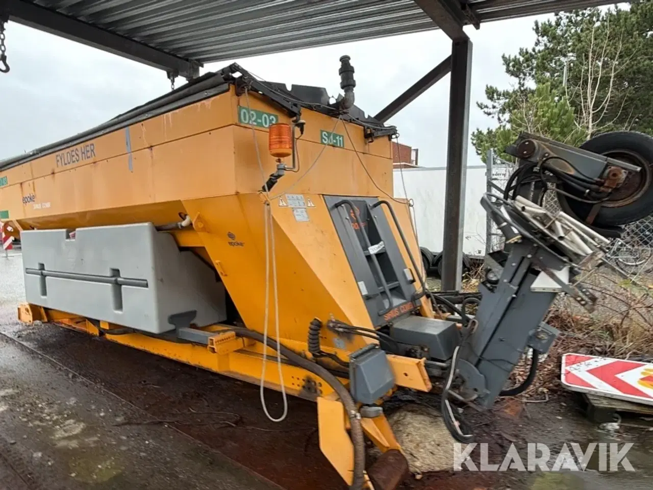 Billede 10 - Sirius combi salt spreder Epoke SW4400 Sirius Combi