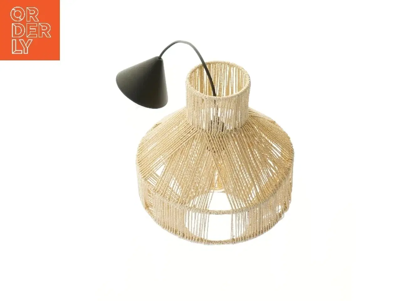 Billede 2 - Pendellampe med snor fra Jysk (str. 37 cm)