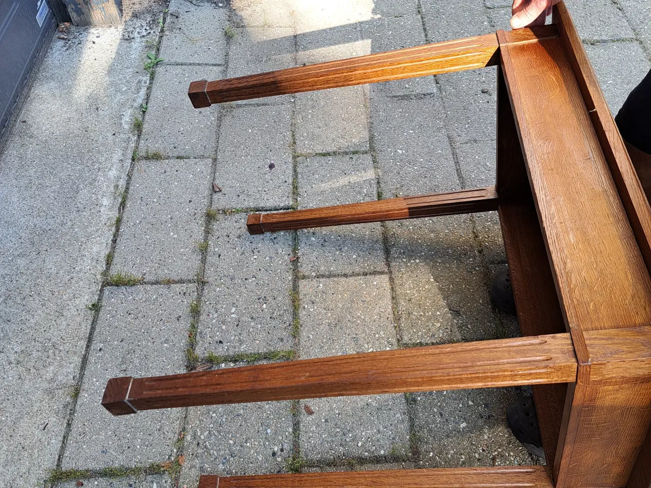 Billede 3 - Lampebord i egetræ