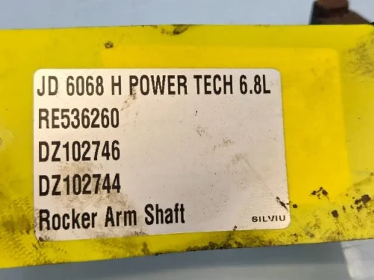 Billede 11 - John Deere  6068   Vippeaksel  RE536260