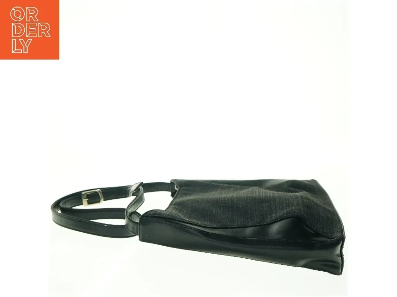 Billede 4 - Sort skuldertaske (str. 28,5 x 28,5 cm)