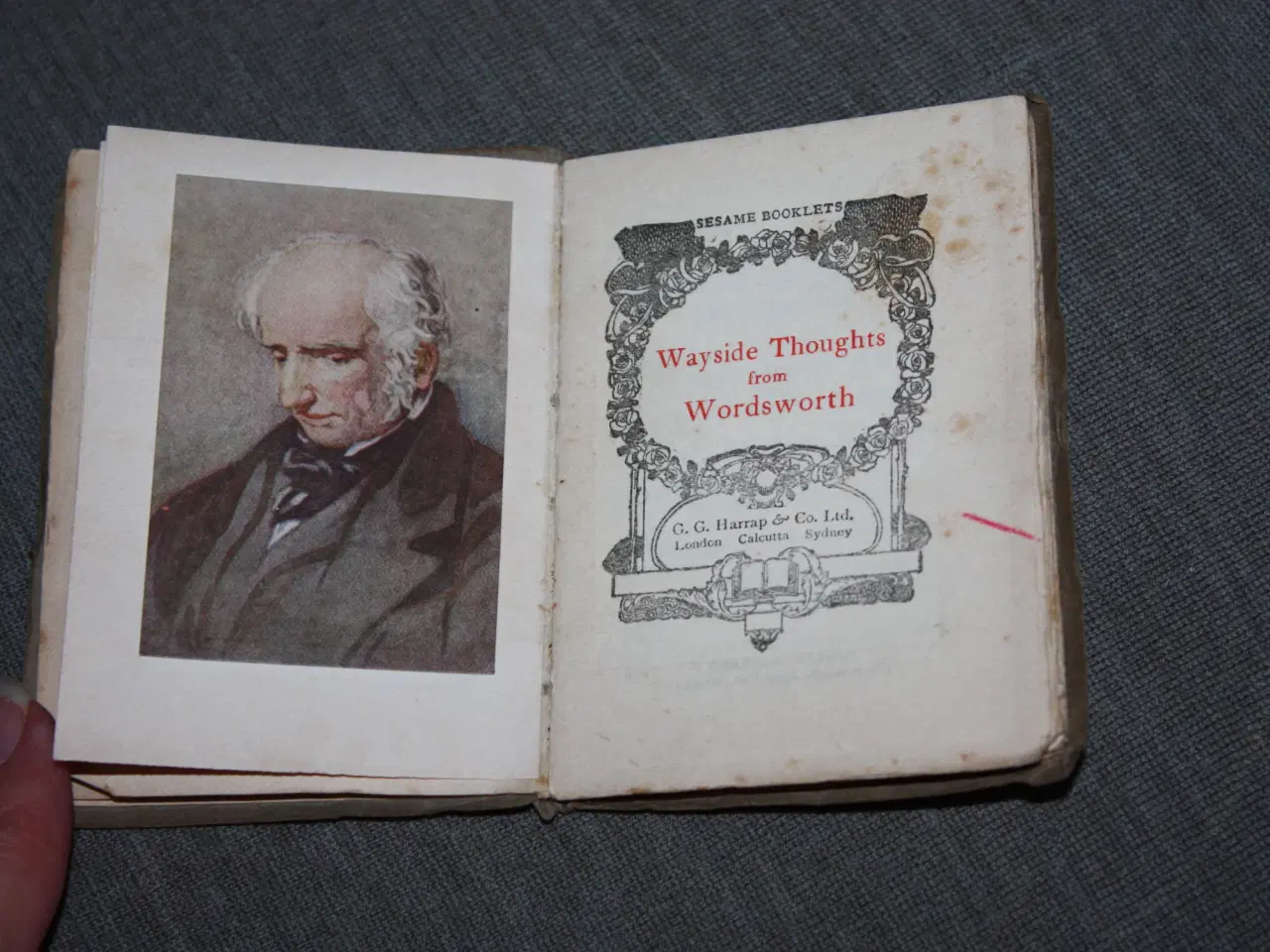 Billede 3 - Sesame Booklets Wayside Thoughts from Wordsworth