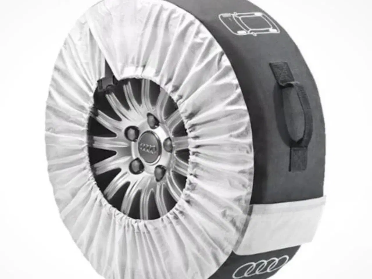 Billede 1 - Originale Audi hjulposer