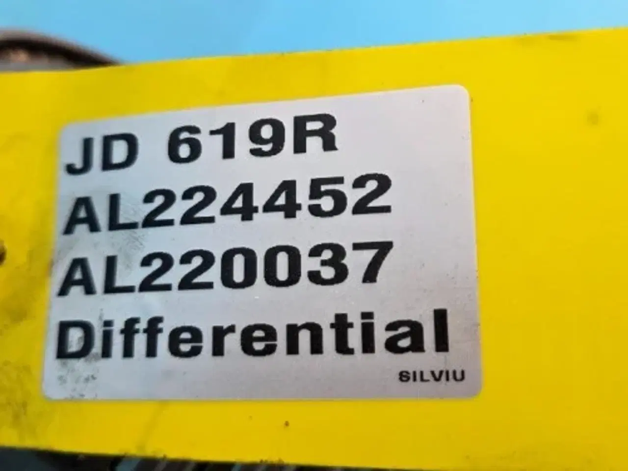 Billede 9 - John Deere 6215R Differential Sæt AL224452