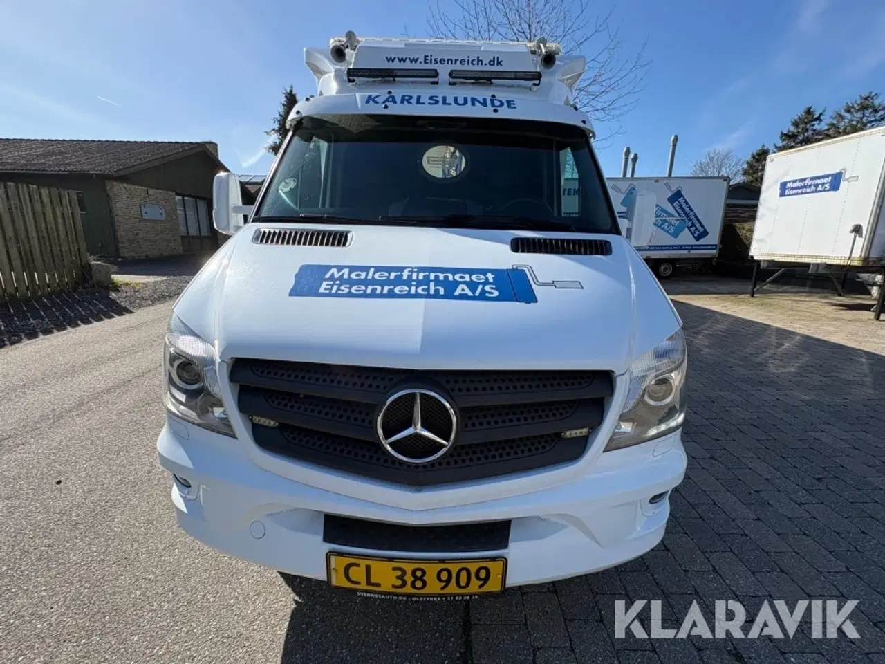 Billede 6 - Varebil Mercedes-Benz Sprinter 519 CDI med sættevogn og veksellad