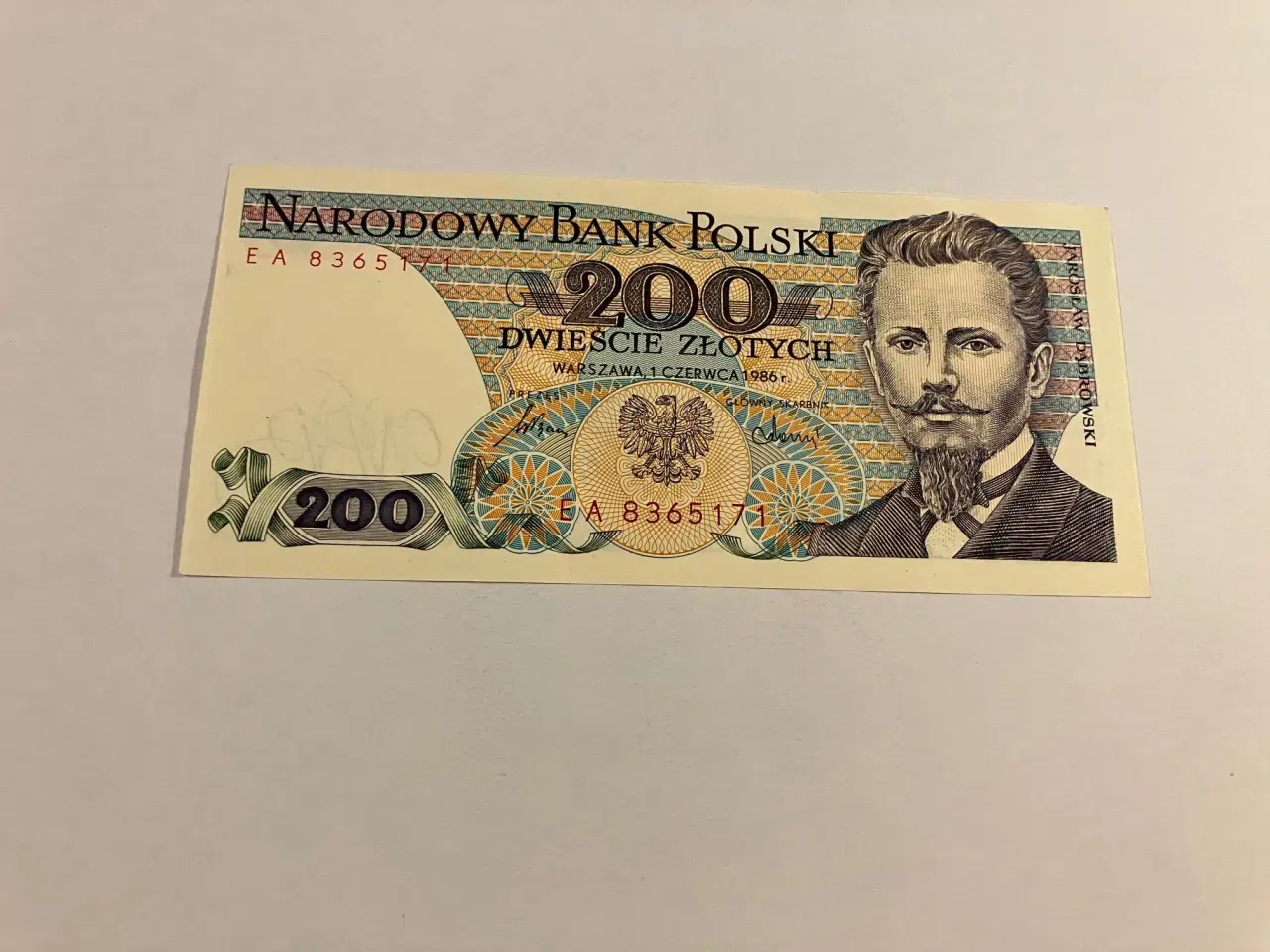 Billede 1 - 200 Zlotych 1986 Polen
