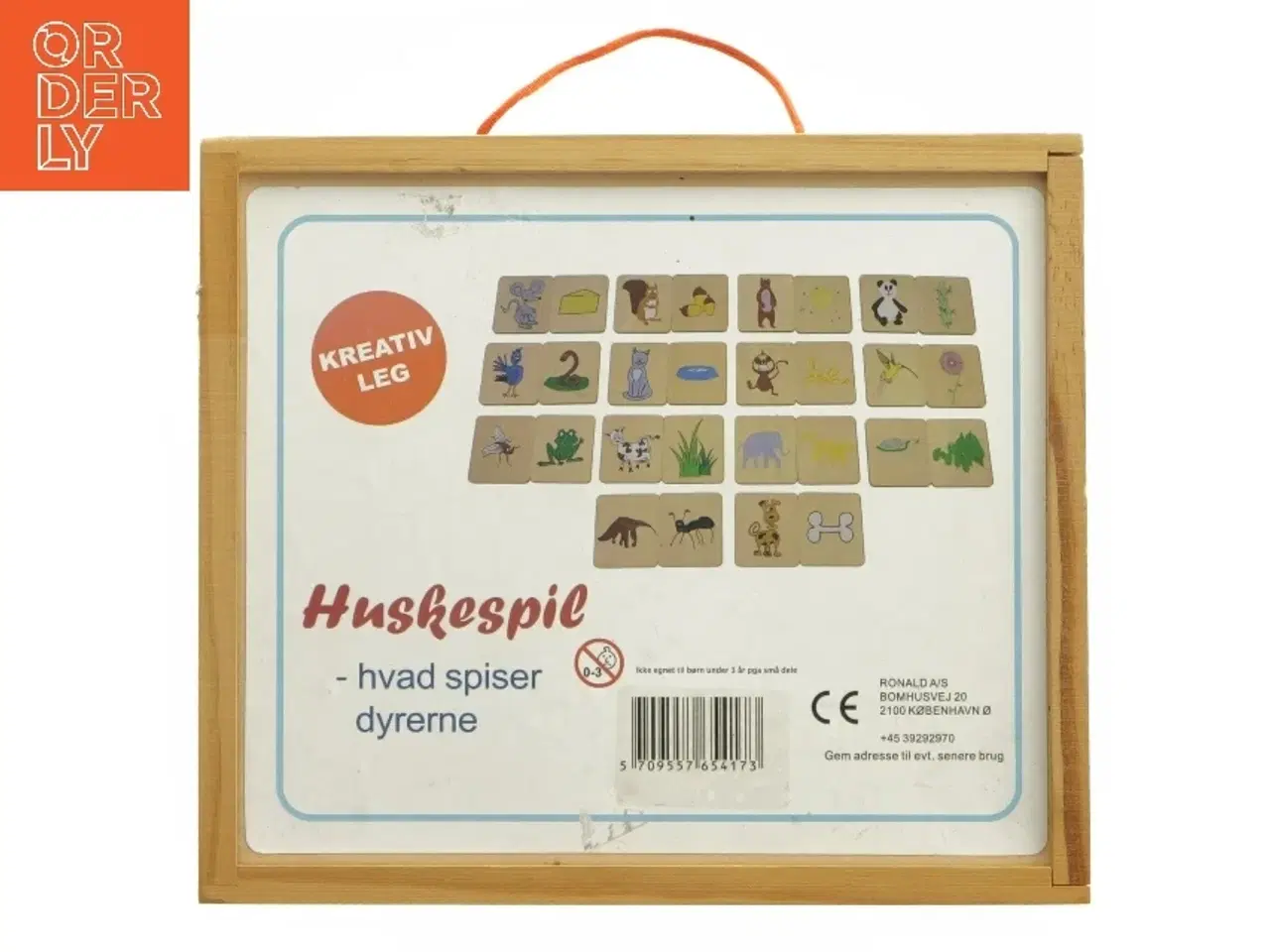 Billede 3 - Huskespil med dyr og mad