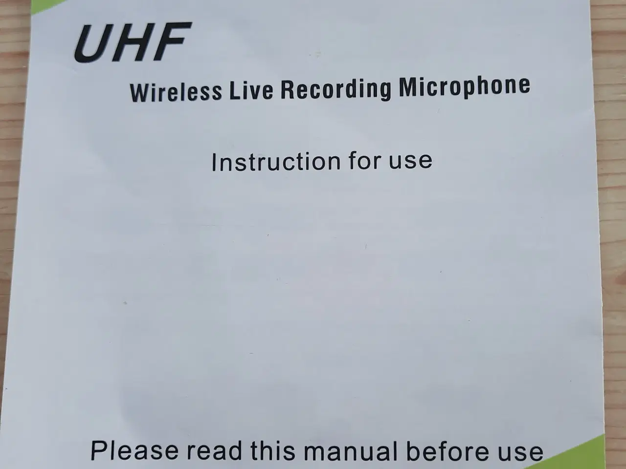 Billede 5 - UHF Trådløs Lavalier mikrofon Reverse 50m HD Lyd