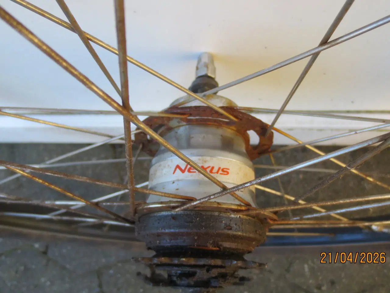 Billede 4 - 1 stk Baghjul 24 tommer med 7 gear