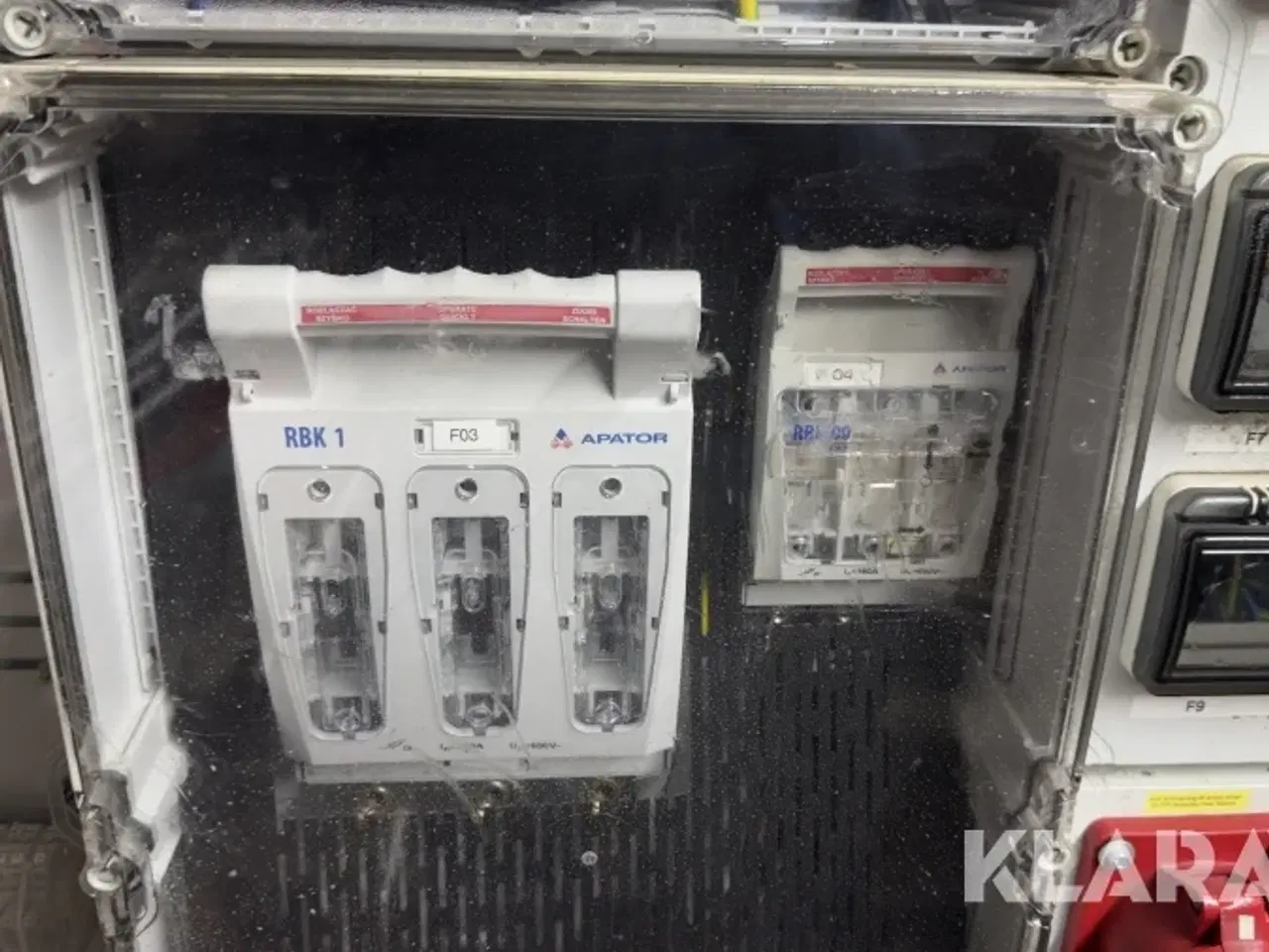 Billede 5 - Målertavle 400A/M4 f. trafomåling - Afg.Plint 125A+250A NST