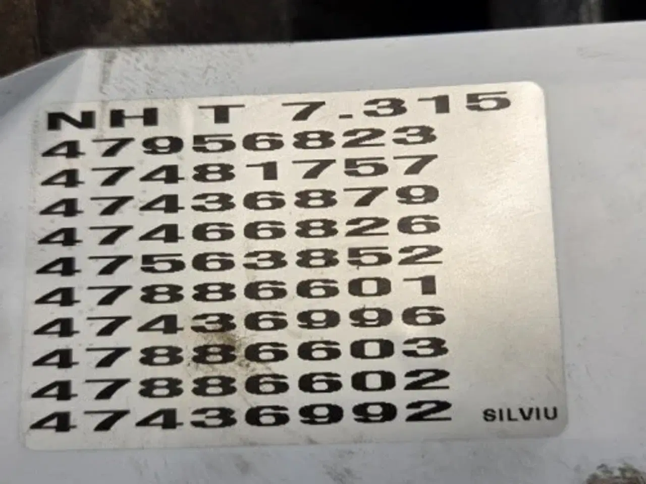 Billede 23 - New Holland T7.315 Pto Transmission 47956823