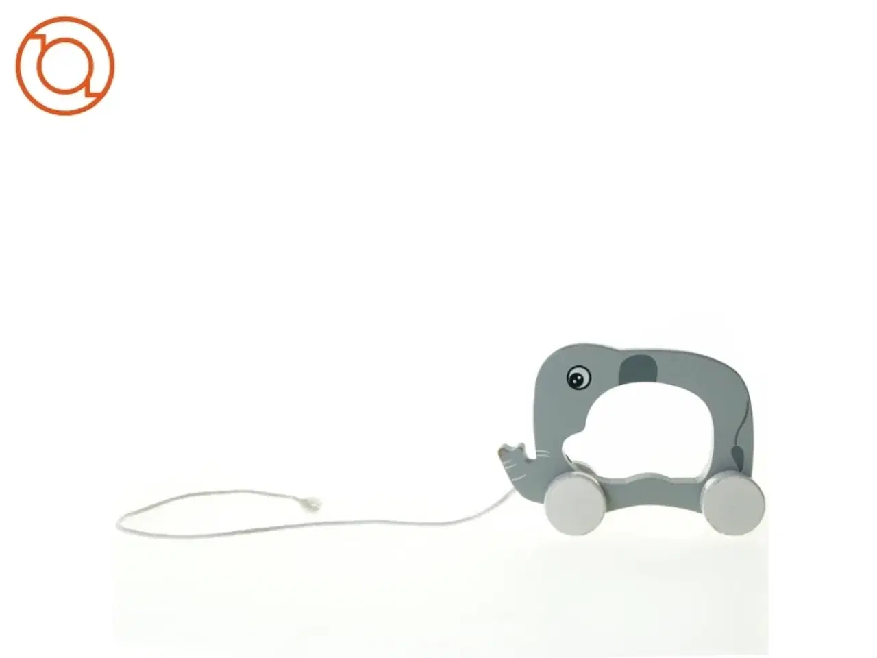 Billede 1 - Gå-legetøj elefant (str. 16 x 10 cm)