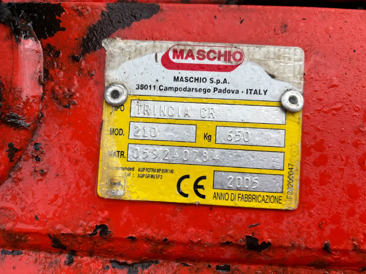 Billede 4 - Maschio Trincia CR brakpudser