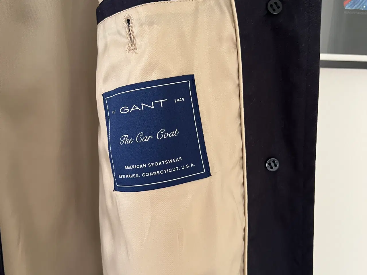 Billede 3 - Gant jakke - Car Coat