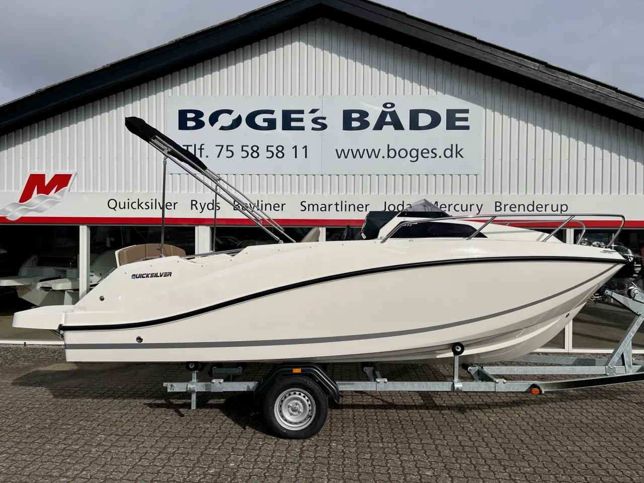 Billede 1 - Quicksilver Activ 555 Cabin med 100 hk Mercury-EFI 4 takt 2,1L - med flot udstyr