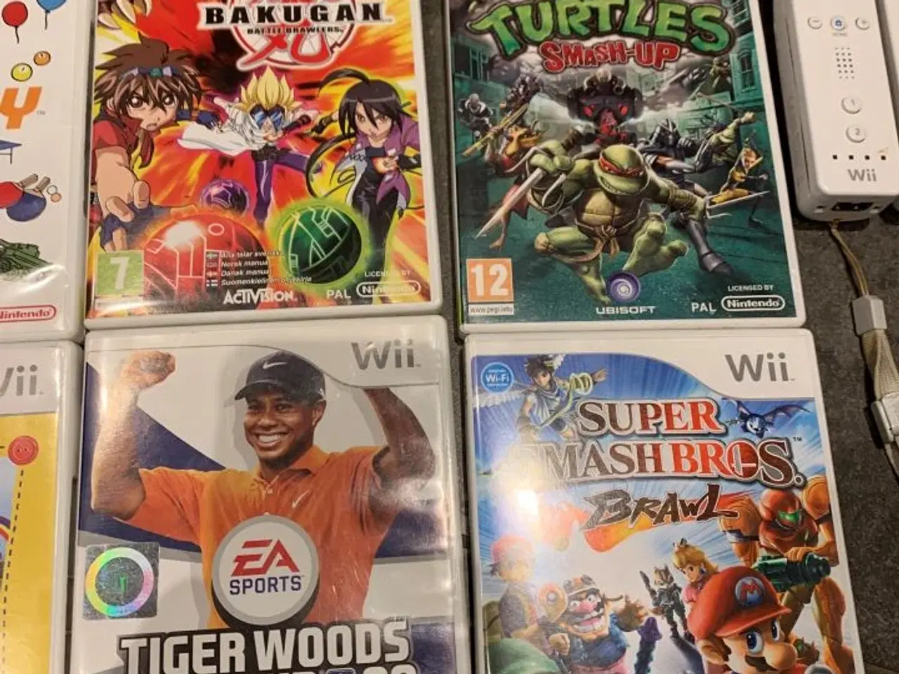 Billede 2 - Wii konsol med 7 spil
