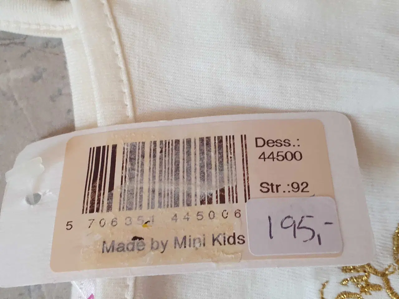 Billede 7 - Ny prinsesse kjole str 92