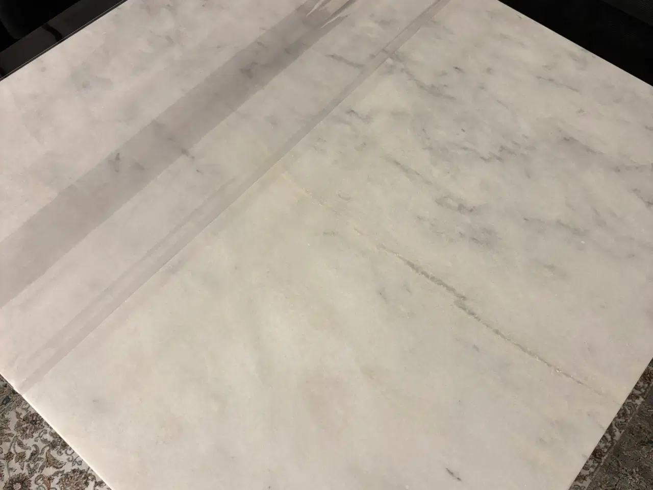 Billede 3 - Hvid marmorbord 90x90