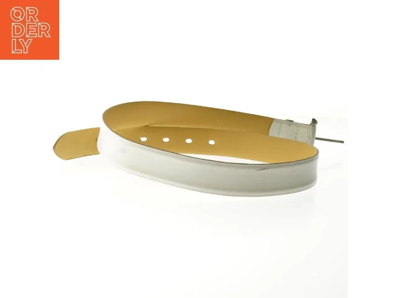 Billede 2 - Hvid bælte (str. 80 cm)