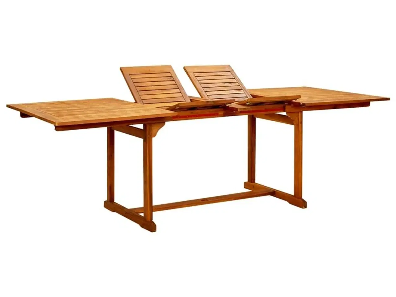 Billede 1 - Havebord (160-240)x100x75 cm massivt akacietræ