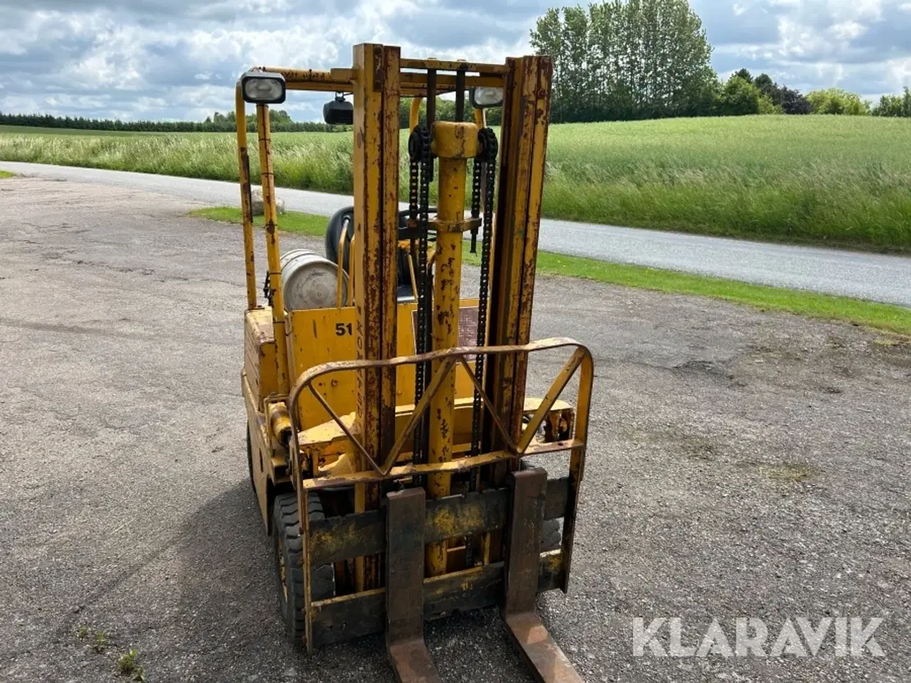 Billede 4 - Benzin/gas truck Komatsu FG10