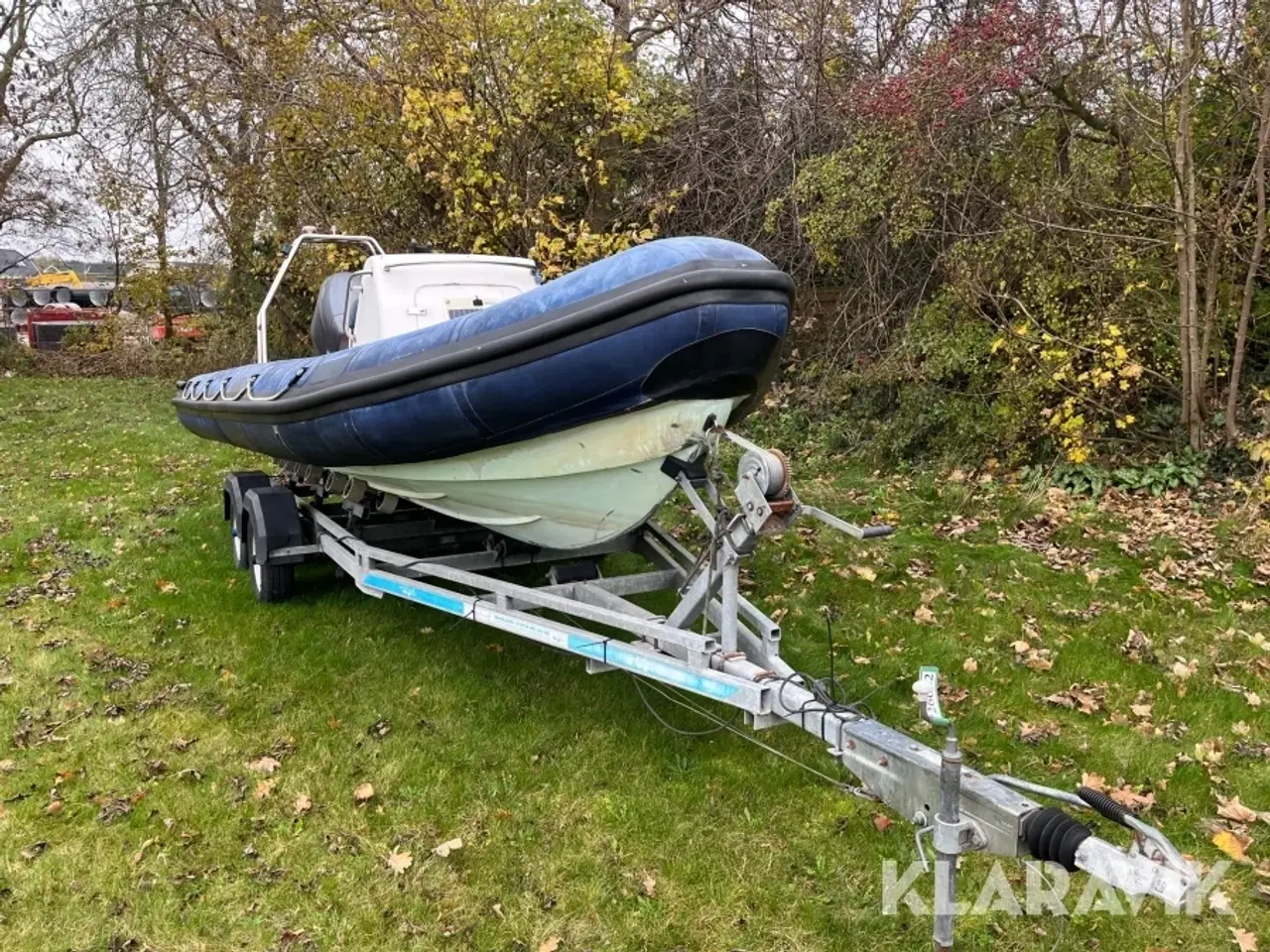 Billede 2 - Gummibåd med trailer 22 fod
