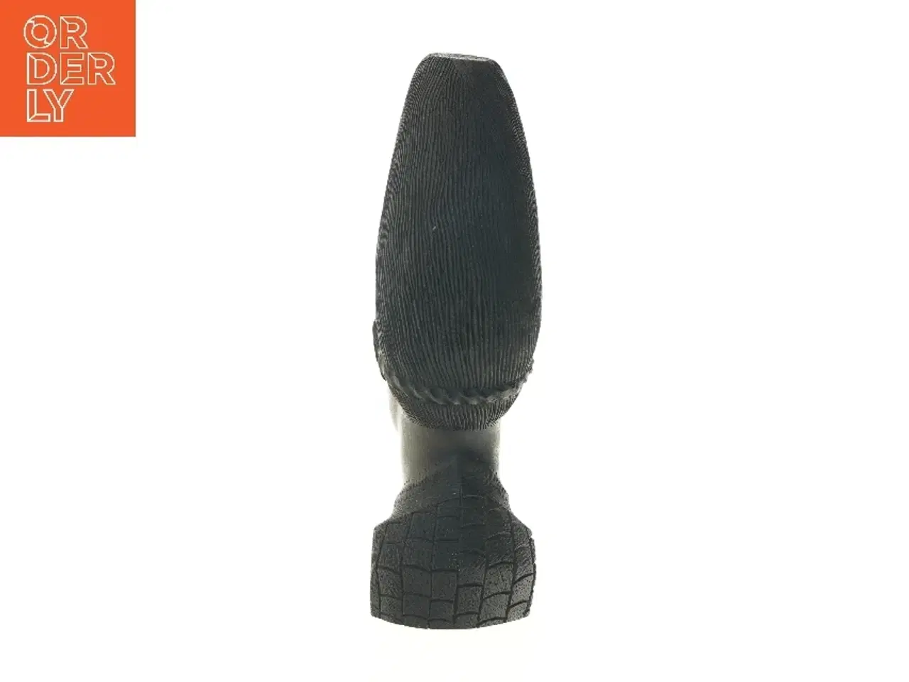 Billede 3 - Sort træstatue af en person (str. 38 cm)