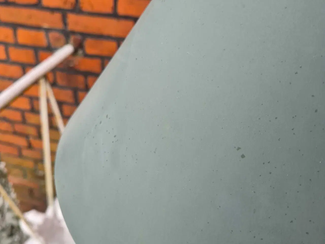 Billede 8 - Gråblå kegleformet retrolampe