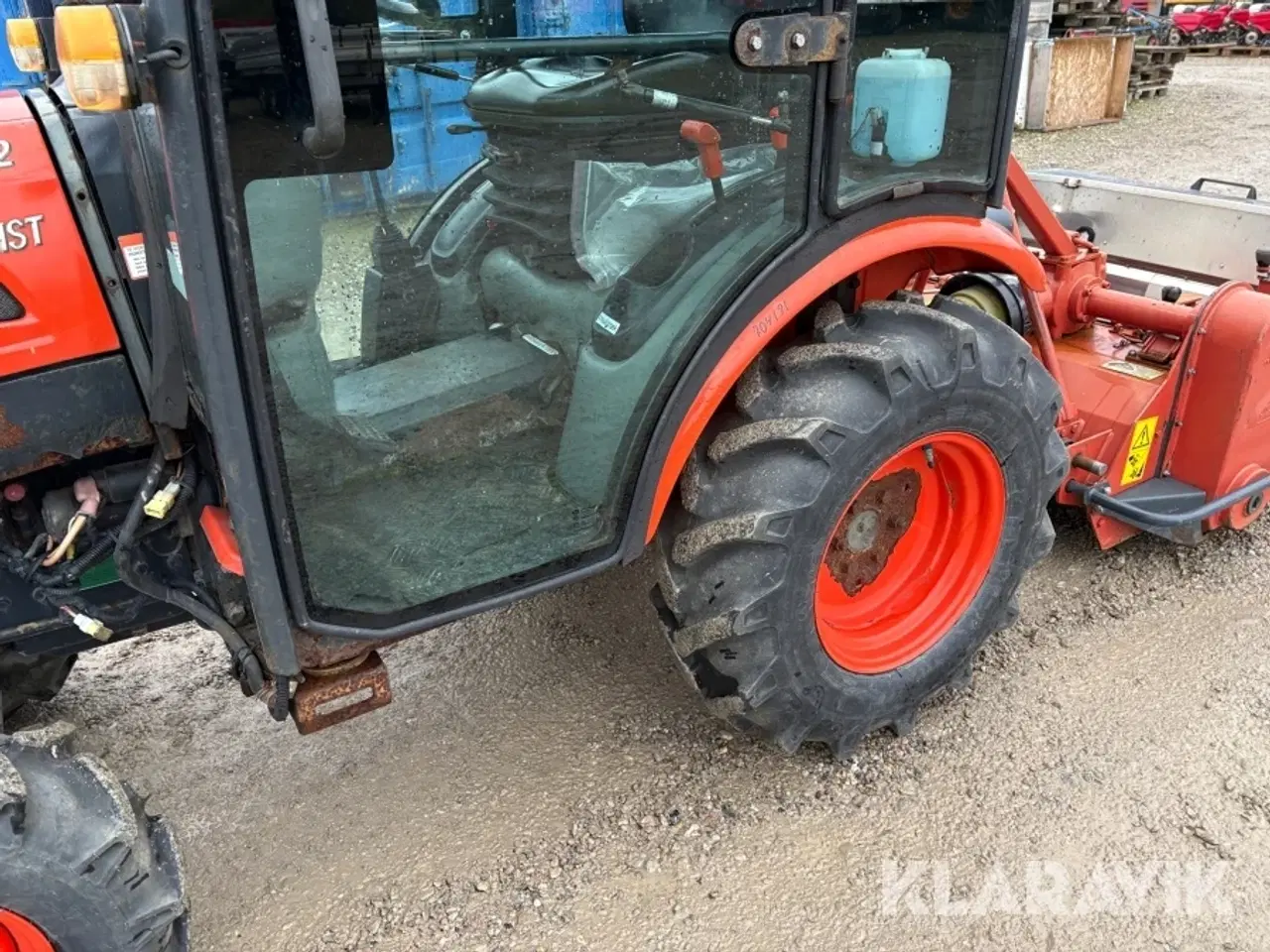 Billede 8 - Traktor m. stennedlægningsfræser Kioti CK22 HST