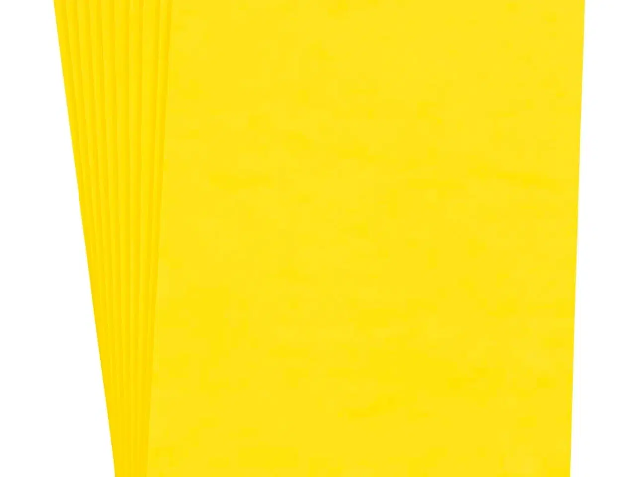 Billede 1 - Gul Mosgummi A4 - 10 ark, 2 mm tykkelse