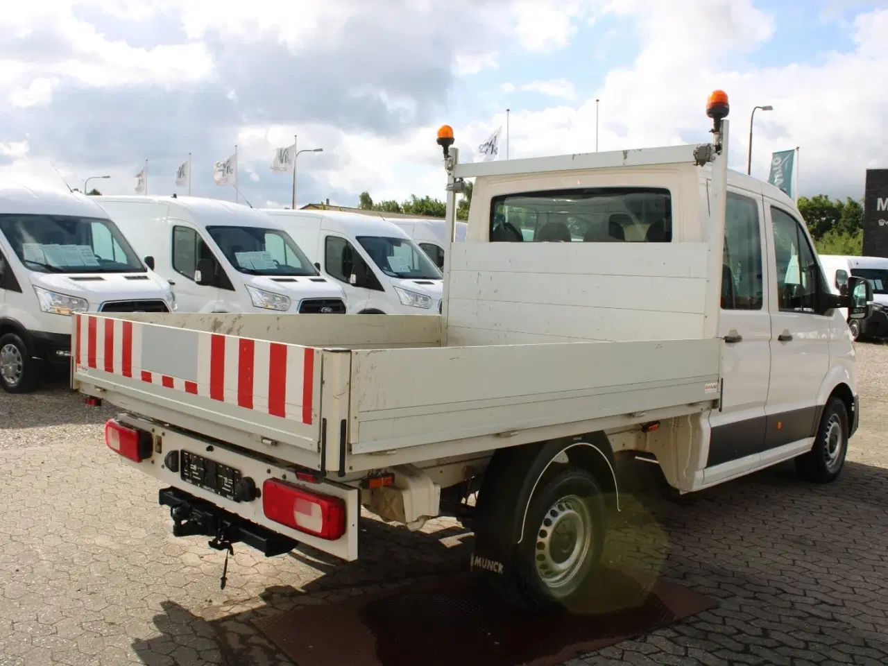 Billede 10 - VW Crafter 35 2,0 TDi 177 Mandskabsvogn m/lad L3