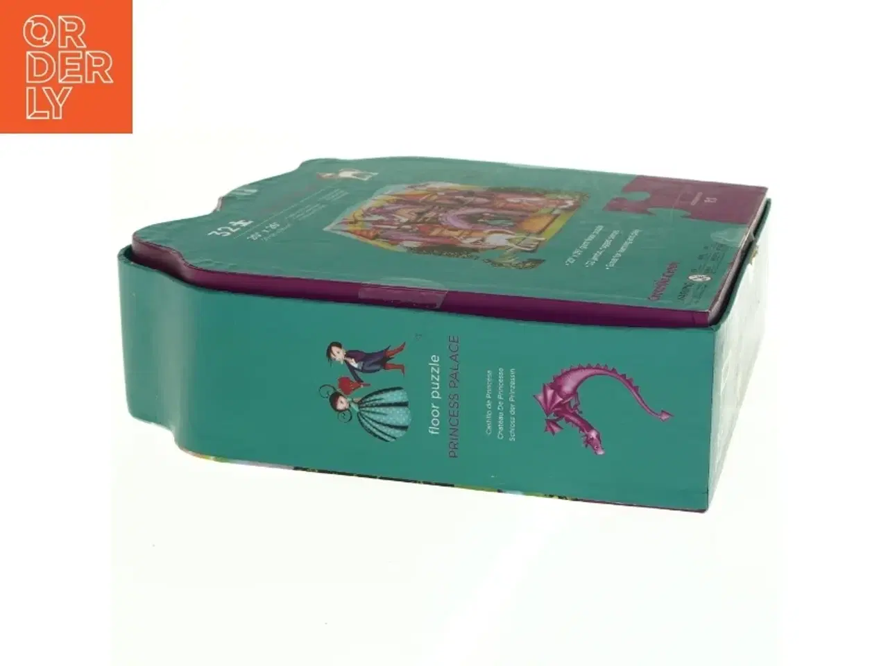 Billede 2 - Gulvpuslespil, Prinsesseslot fra Crocodile Creek (str. 50 x 66 cm)