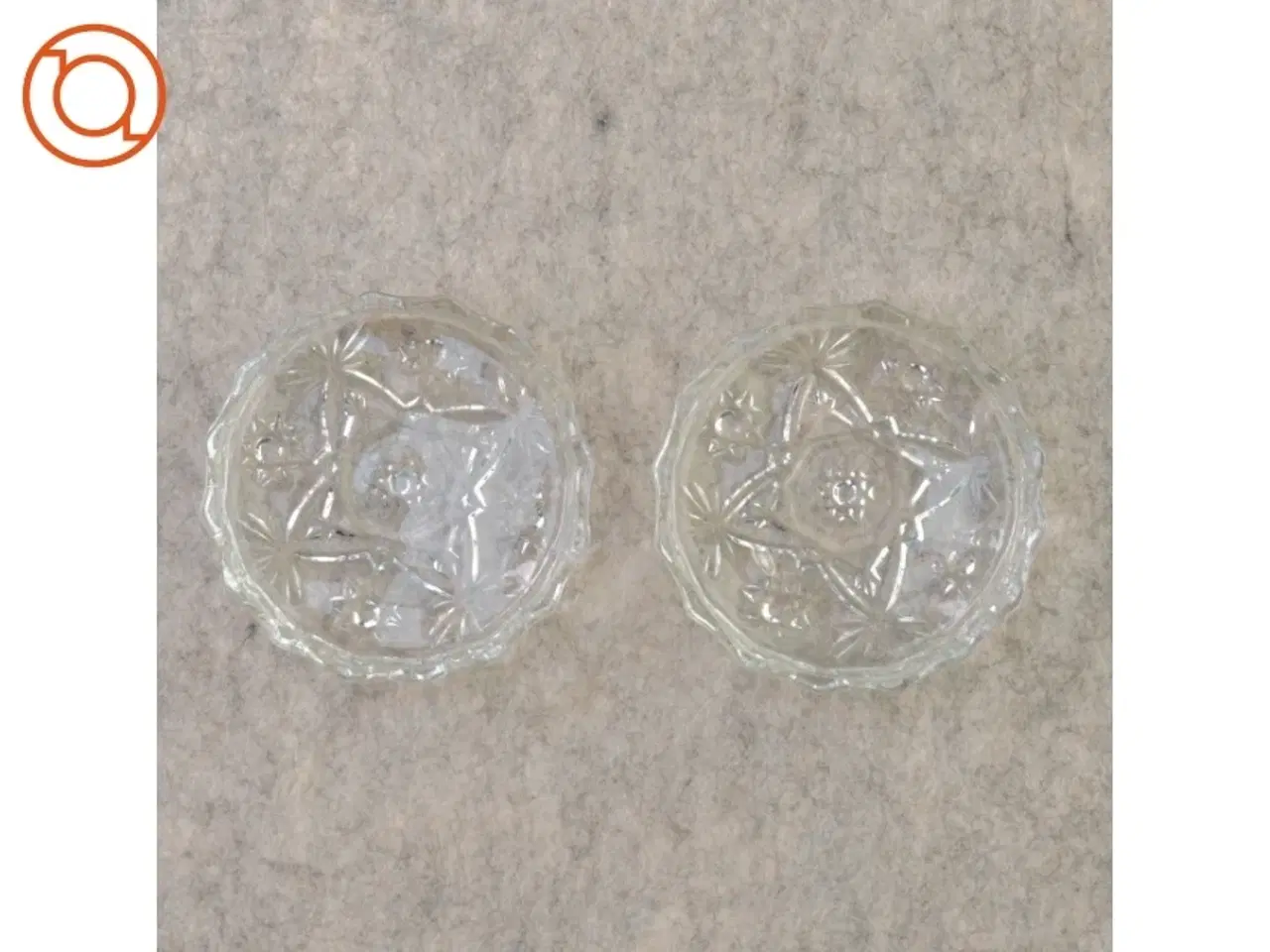 Billede 3 - krystal skål, der kan deles i 2 (str. 10 cm)