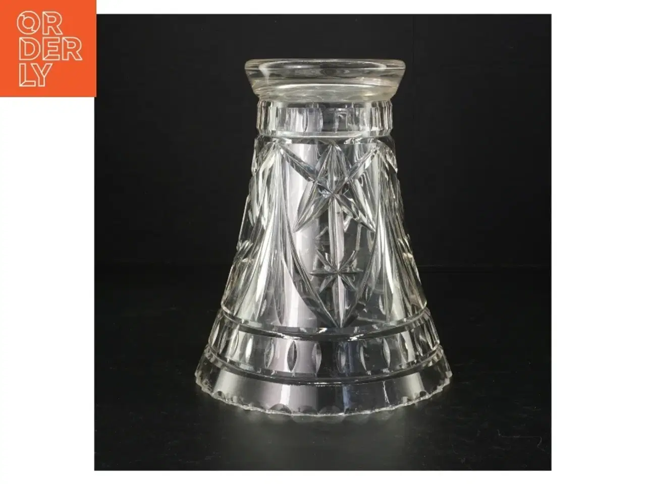 Billede 2 - Tjekkisk Krystalglas vase (str. 20 cm)