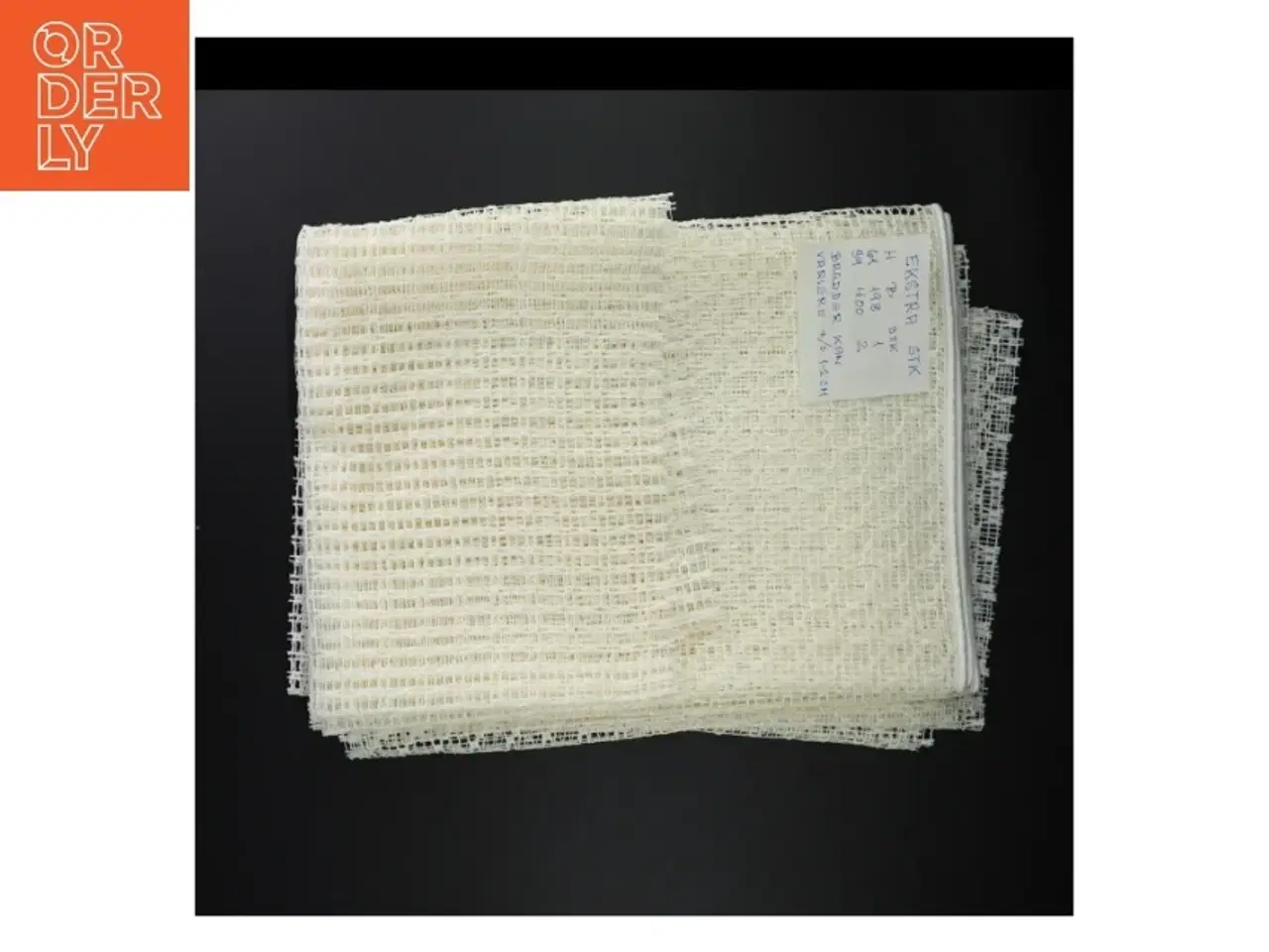 Billede 2 - Hvide undergariner (3 stk) (str. 61 x 198 og 2 stk 39 x 400 cm)