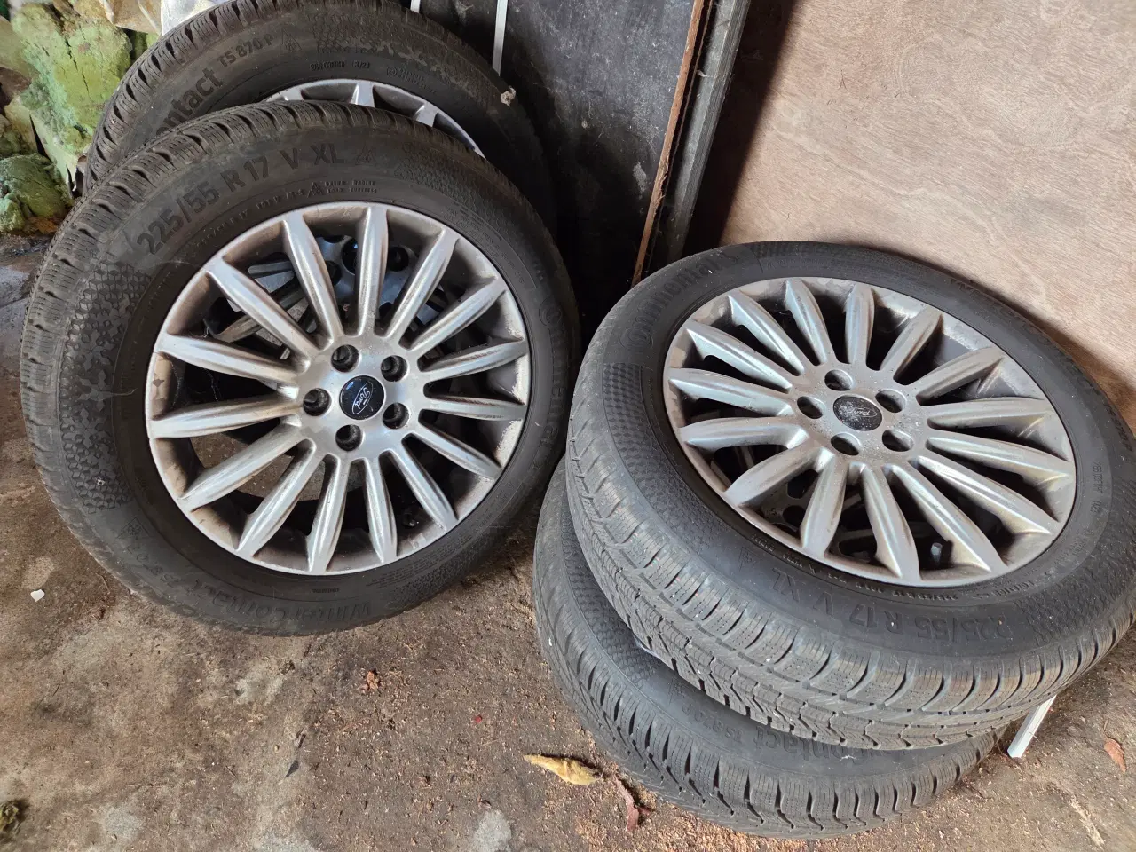 Billede 2 - vinterdæk på org. fælge 225/55 R17