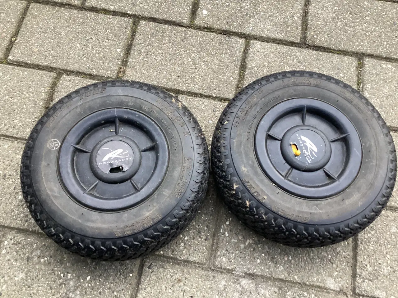 Billede 4 -  Luftgummihjul til POVAKADDY. 