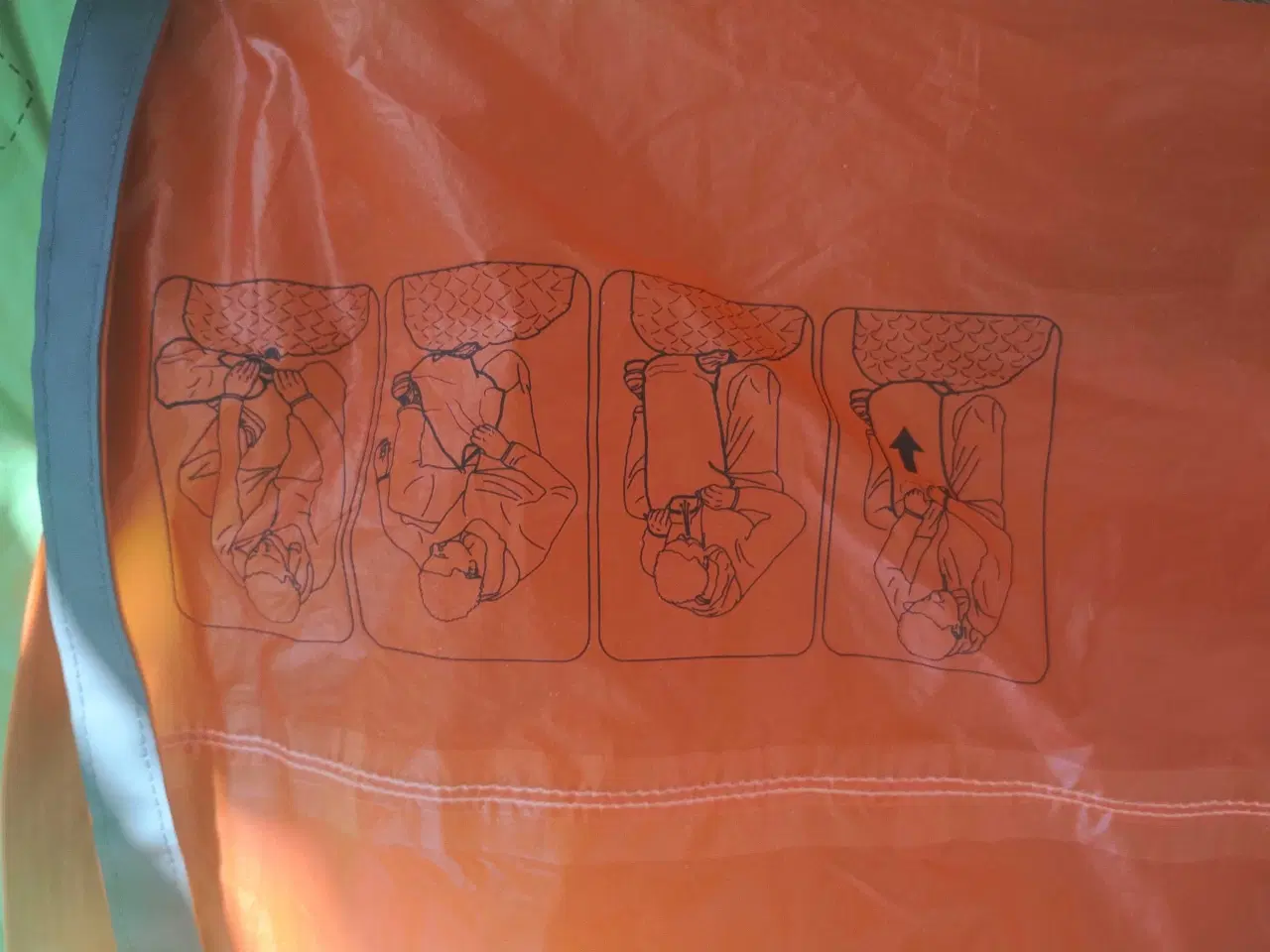 Billede 2 - Liggeunderlag 198cm langt inkl pump sack