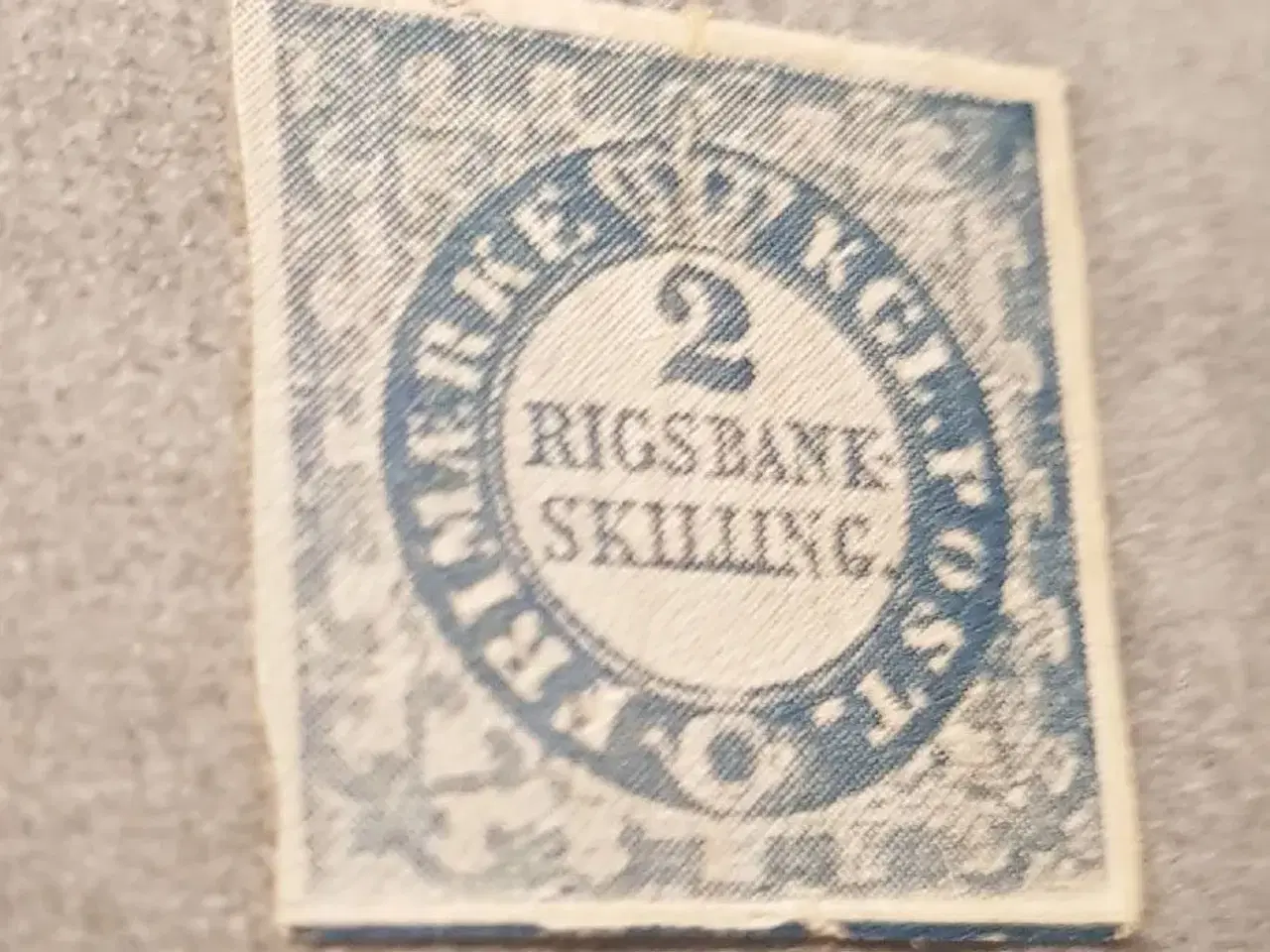 Billede 1 - 2 r.b.s frimærke