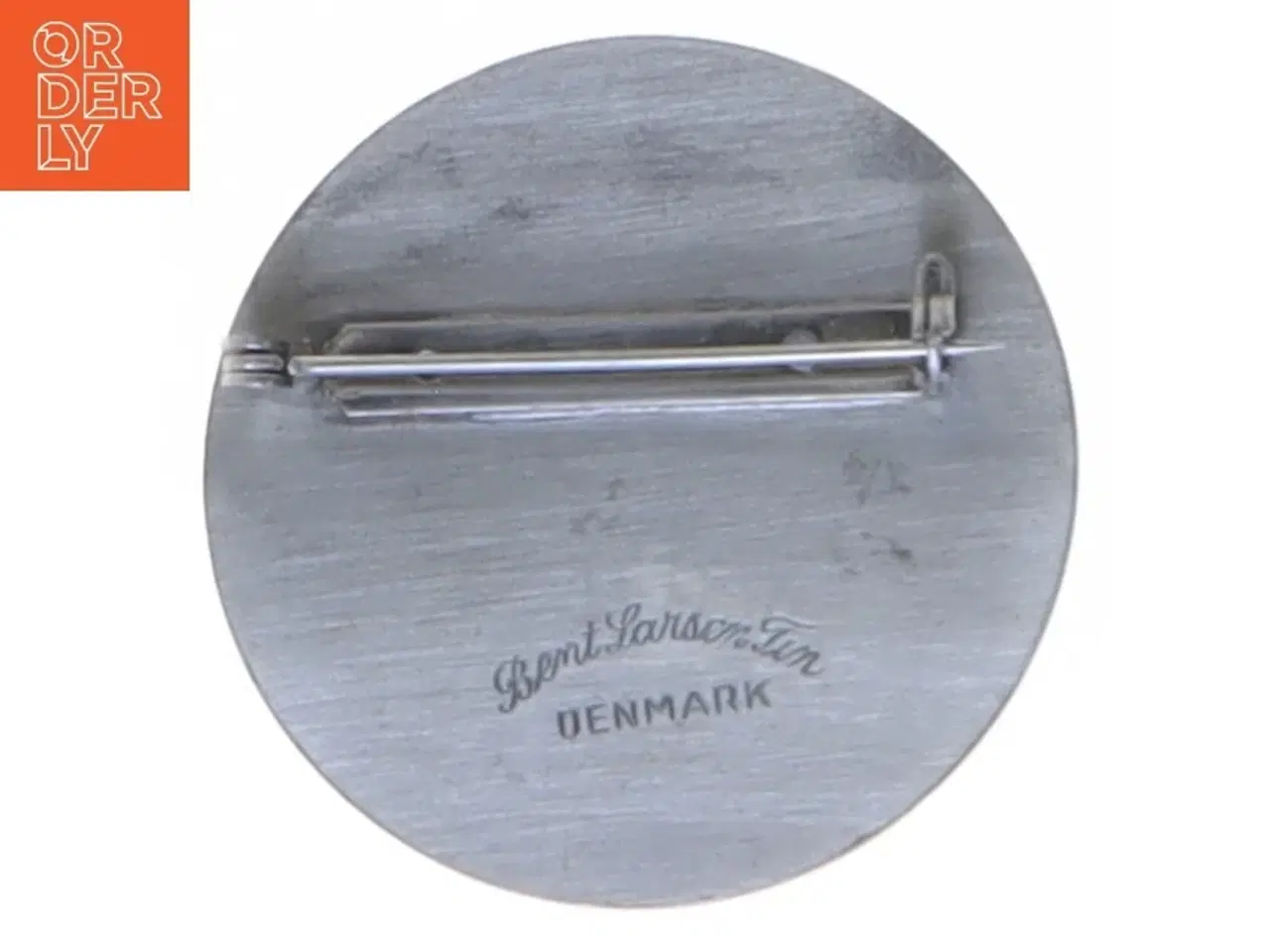 Billede 2 - Bent Larsen broche fra Bent Larsen Tin (str. 4,5 cm)